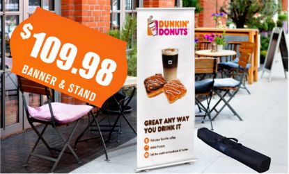 Picture of Retractable Banner Stand 33" x 78"